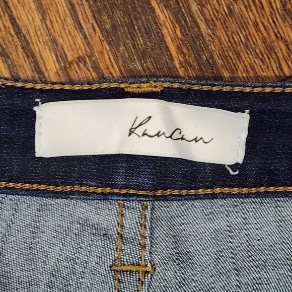 KanCan Women's Skinny Jeans - Dark Blue - Picture 3 of 7